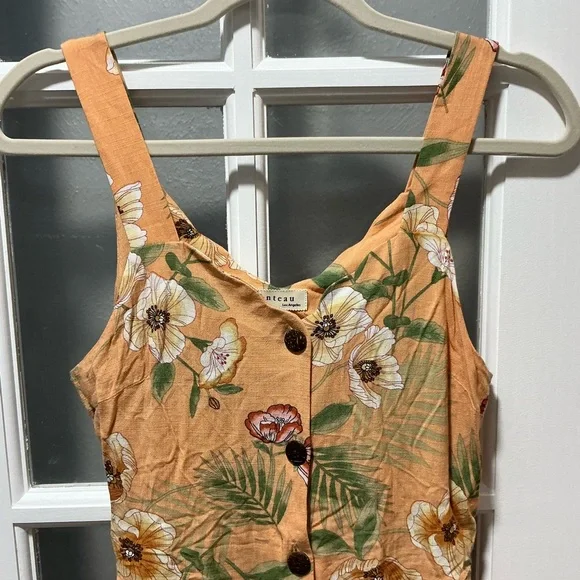 Monteau Floral Print Button Down Dress - Picture 10 of 14